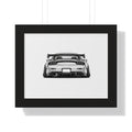 Stanced JDM Legend - Black and White Canvas Art